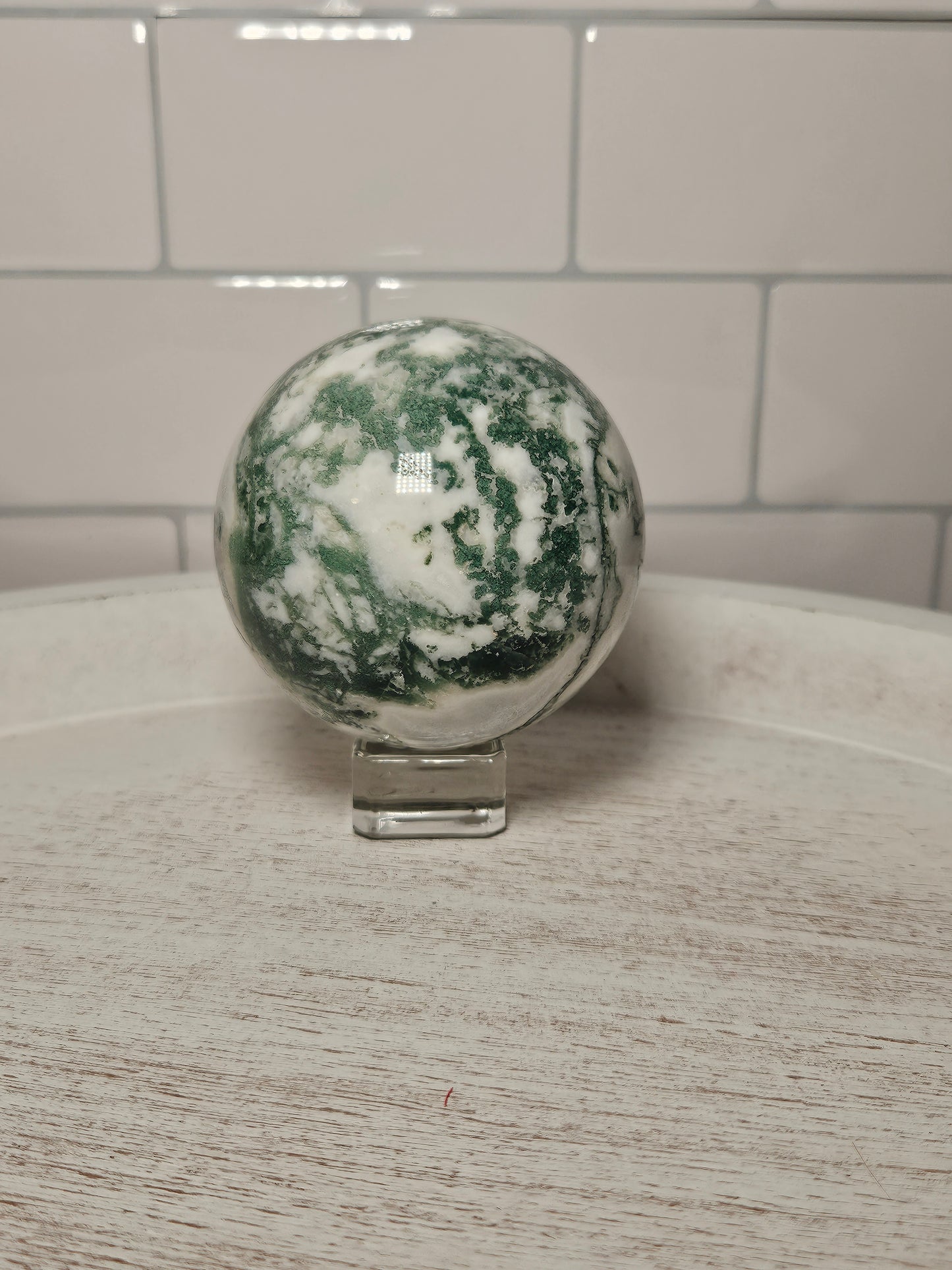 Moss Agate Sphere