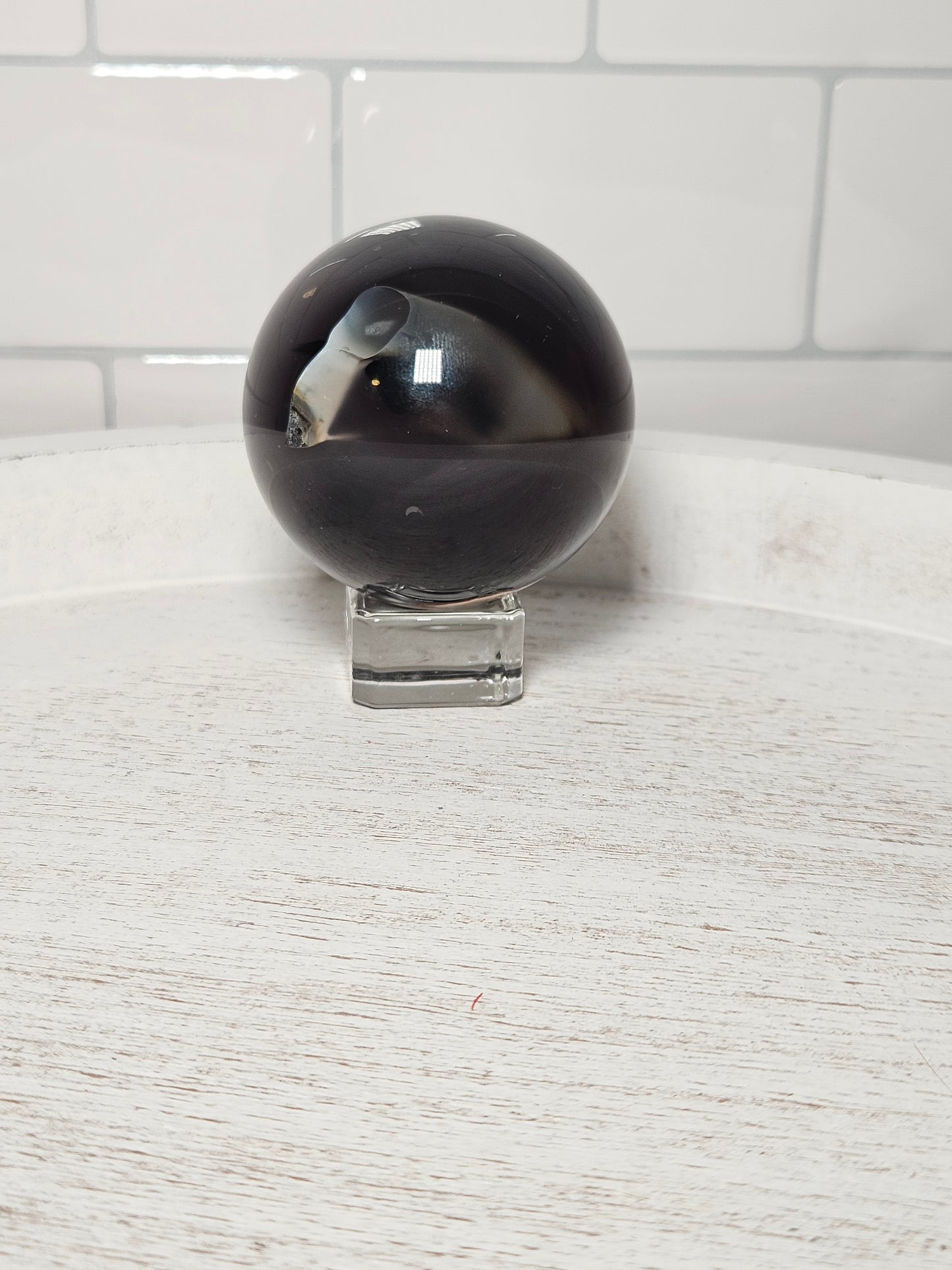 Volcano Agate Sphere