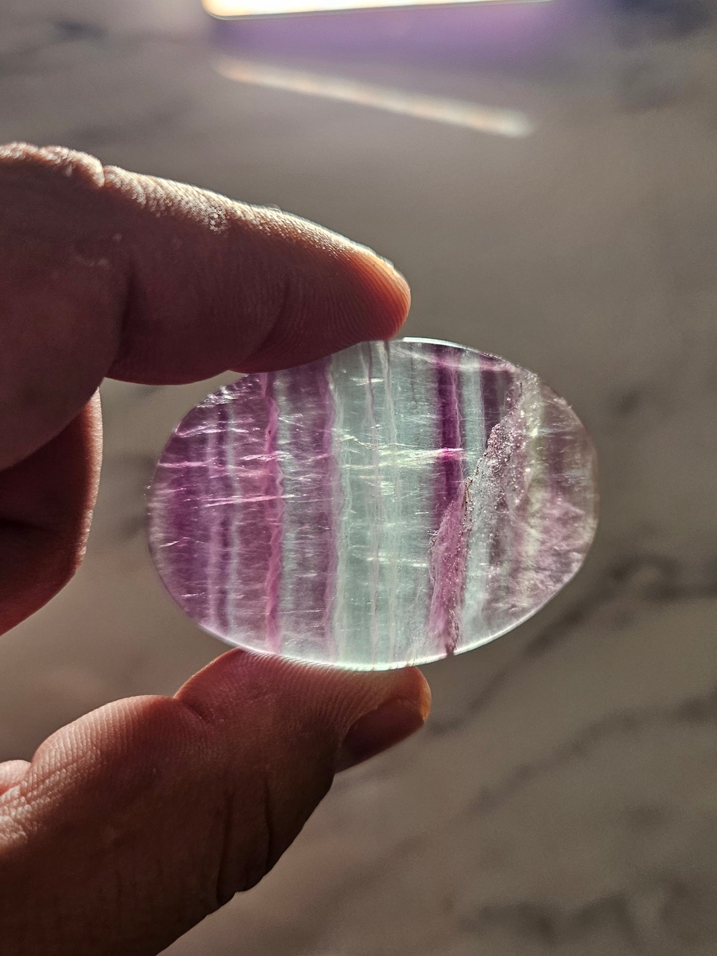 Fluorite Palmstones (You Pick)