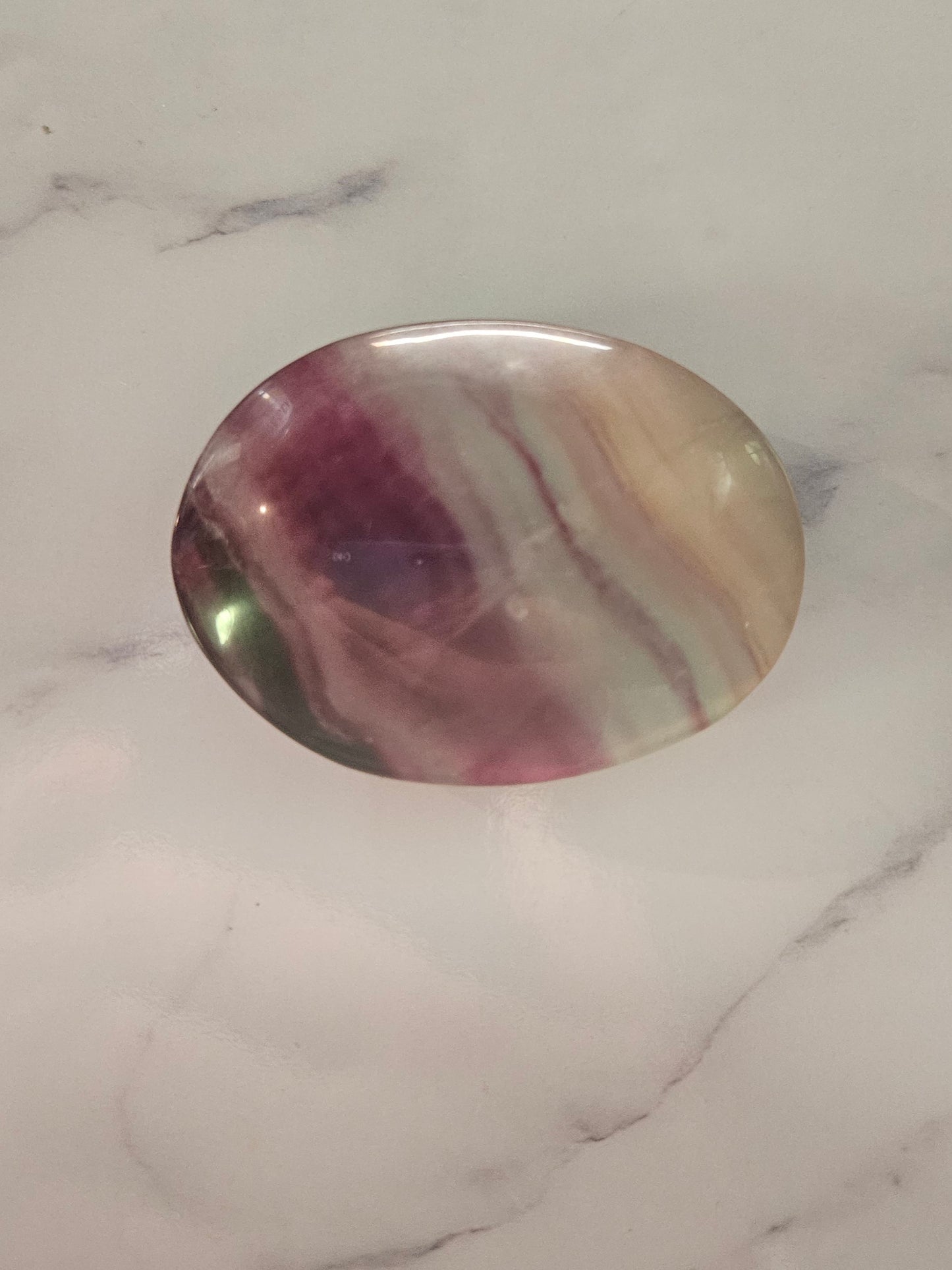 Fluorite Palmstones (You Pick)