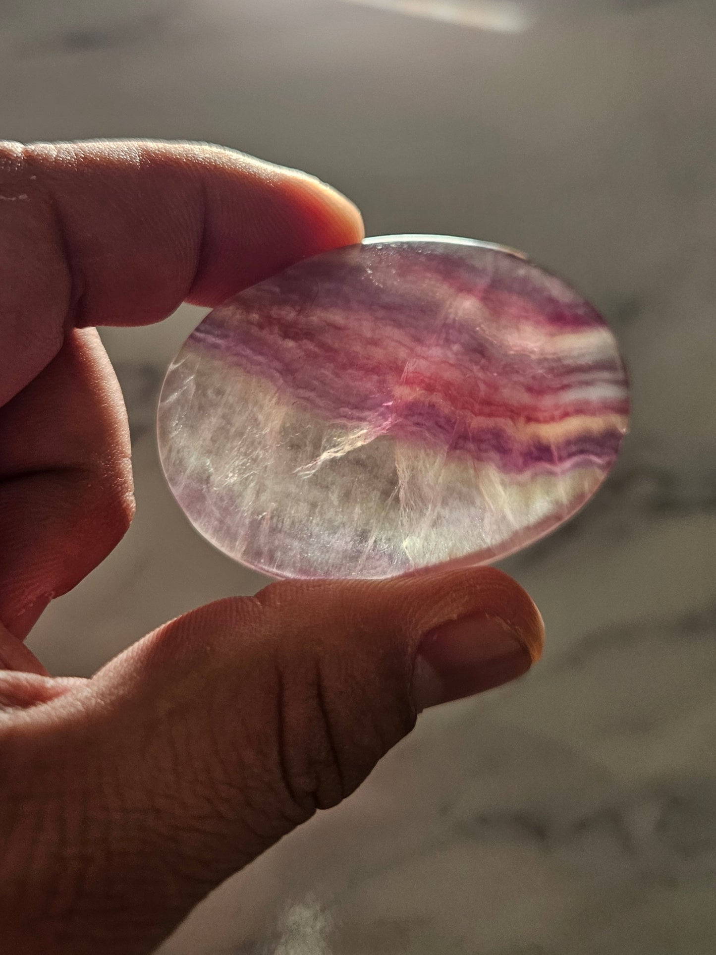 Fluorite Palmstones (You Pick)