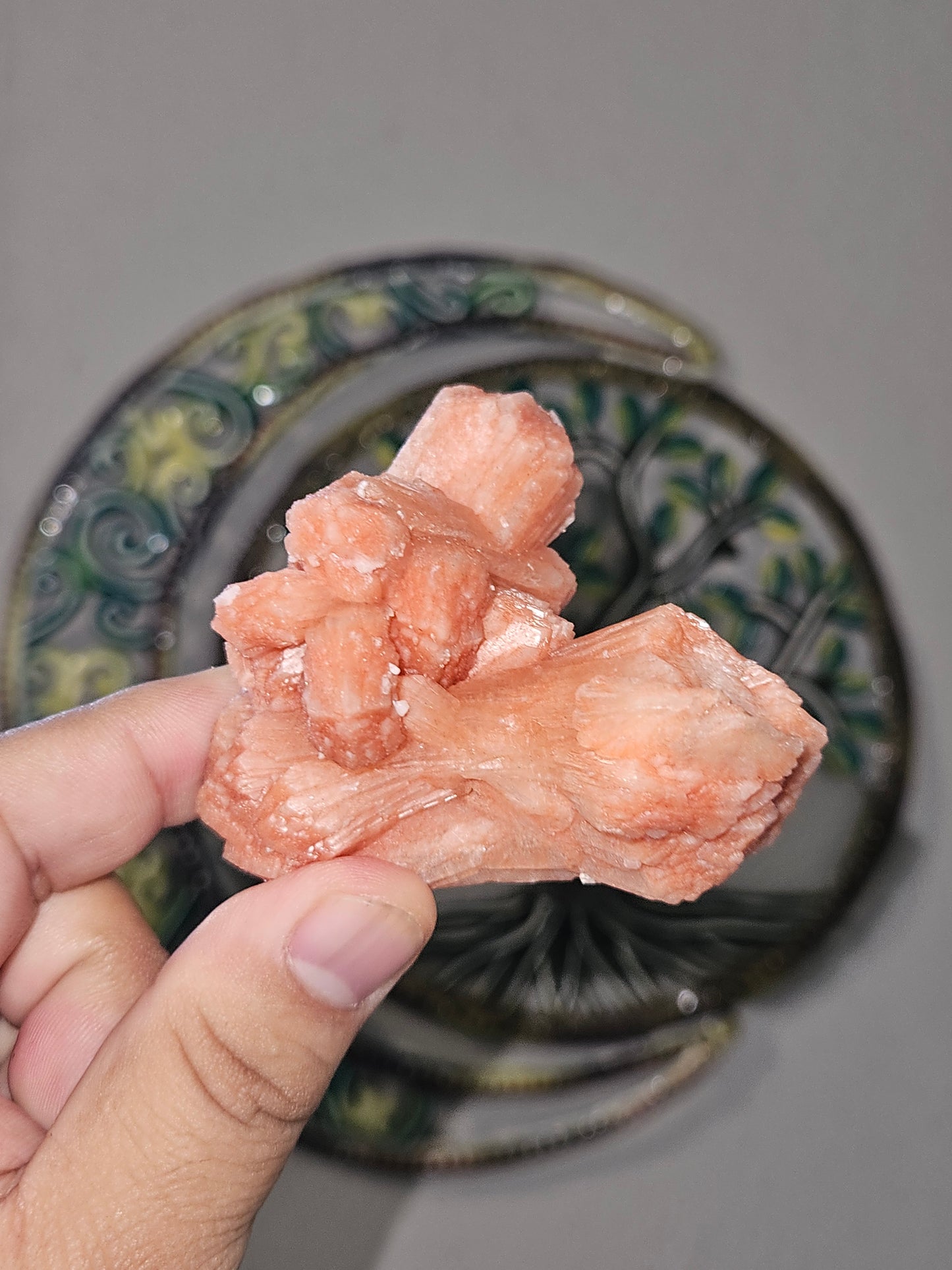 Stilbite Specimen (red)