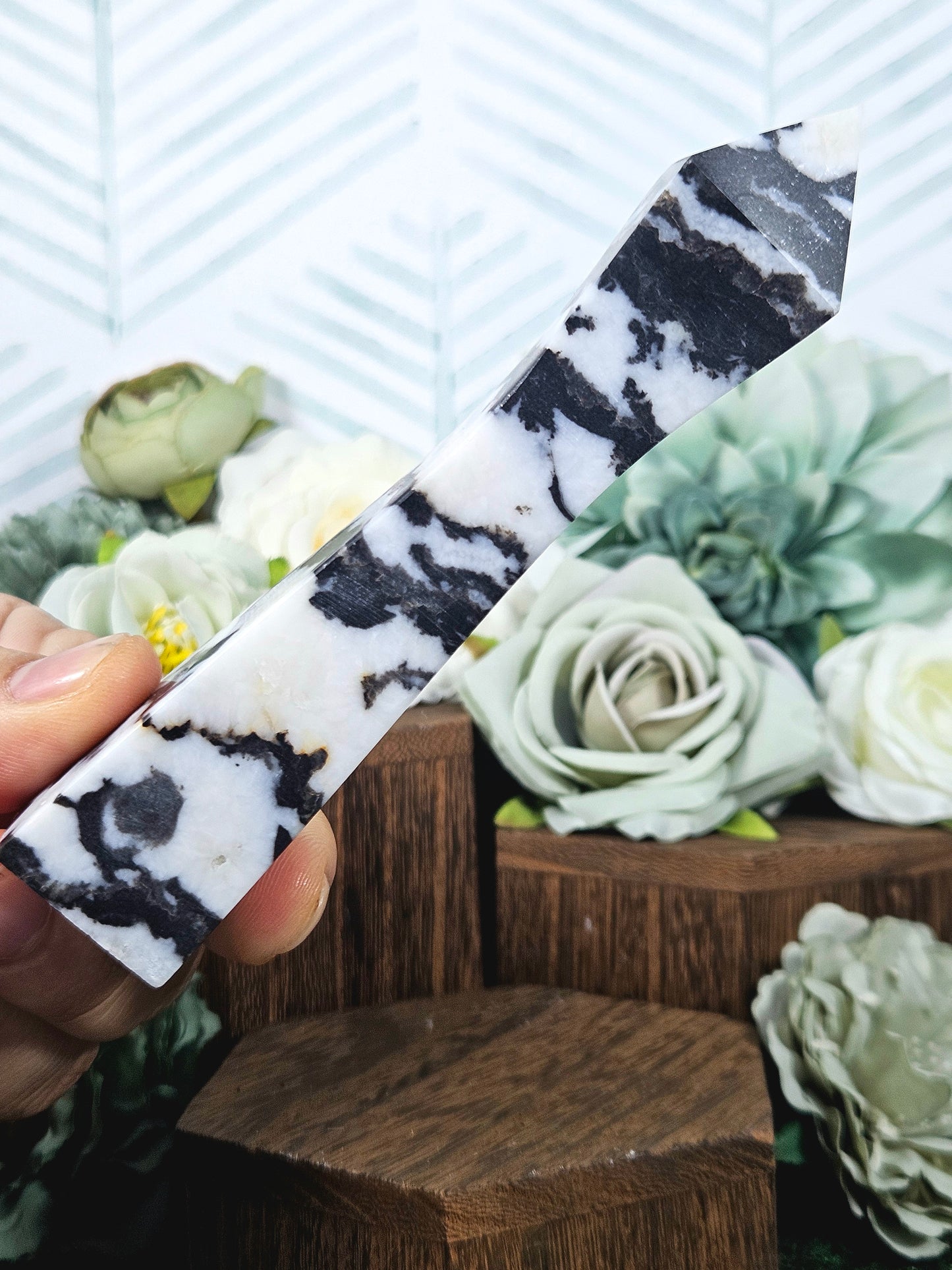 Zebra Jasper (funky) Tower