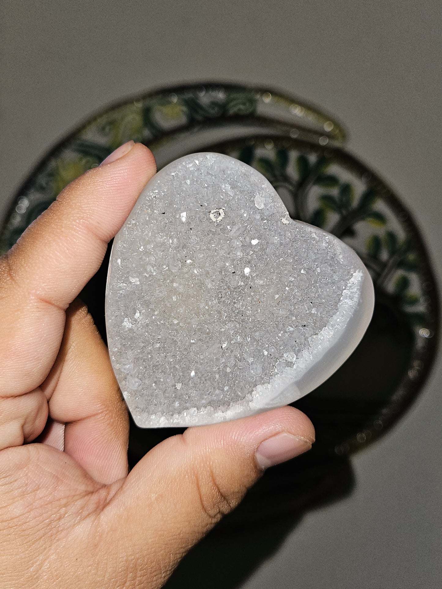 Druzy Agate Heart (You Pick)