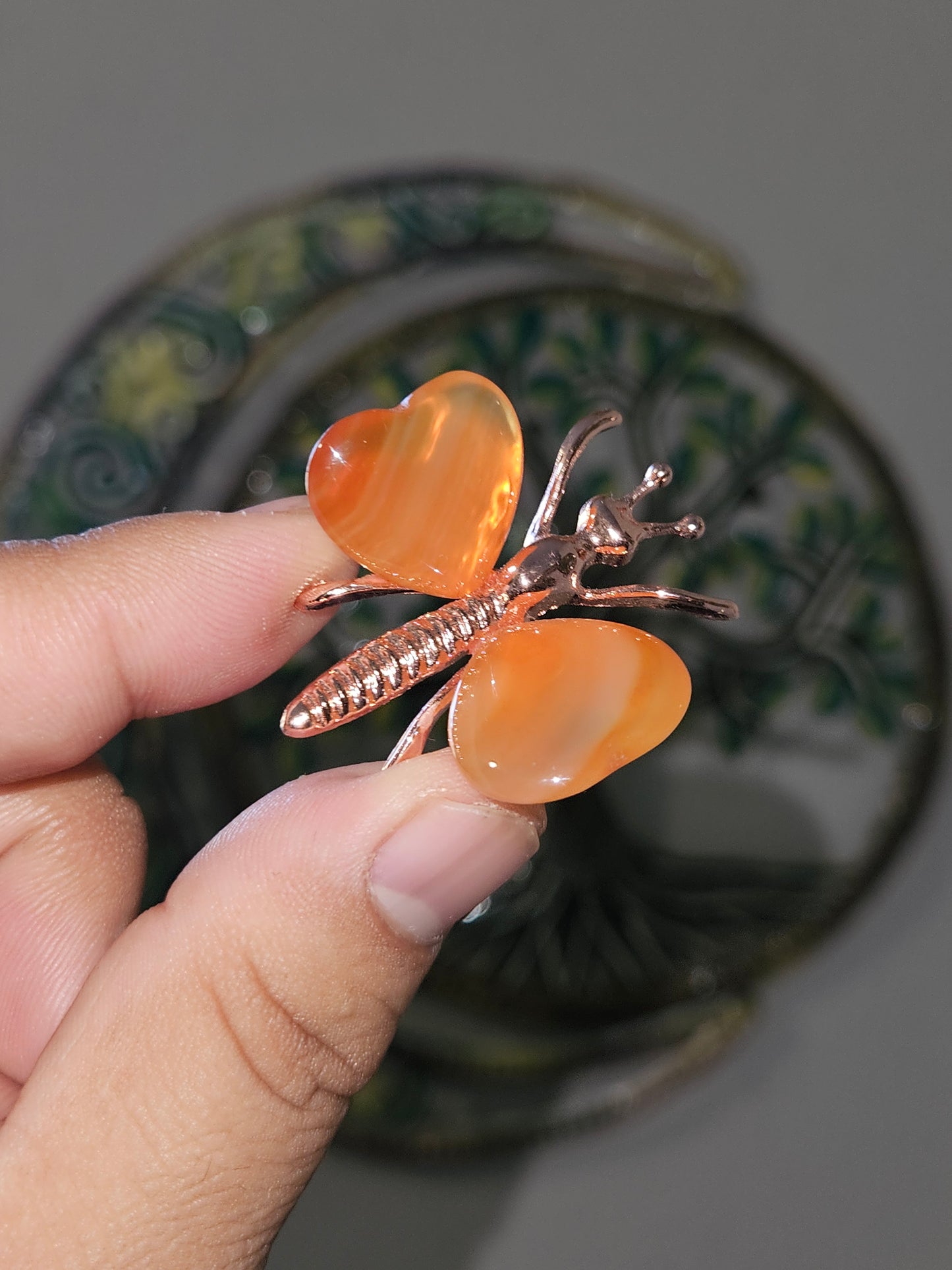 Dragonfly with Metal Body