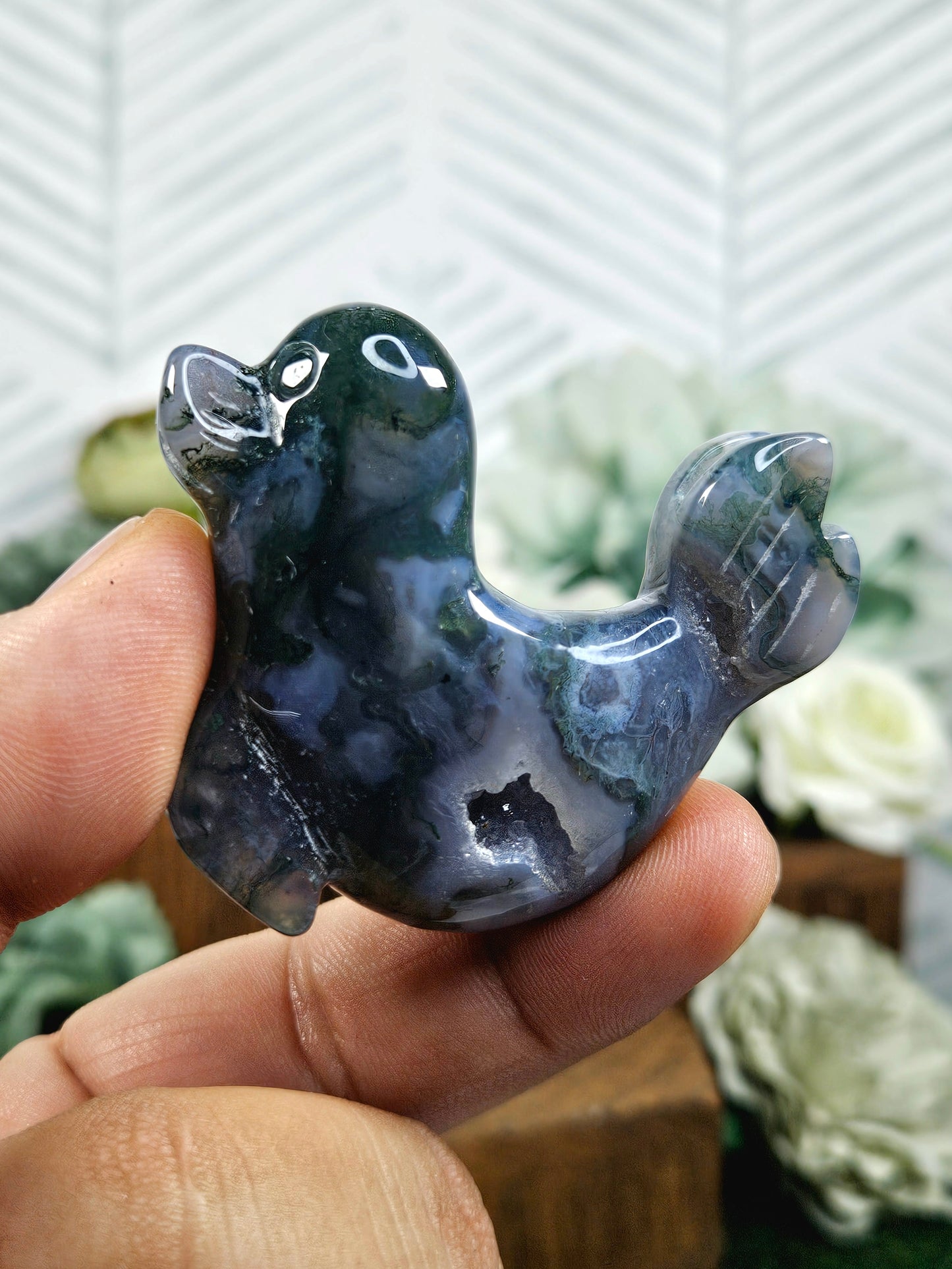 Moss Agate Seal