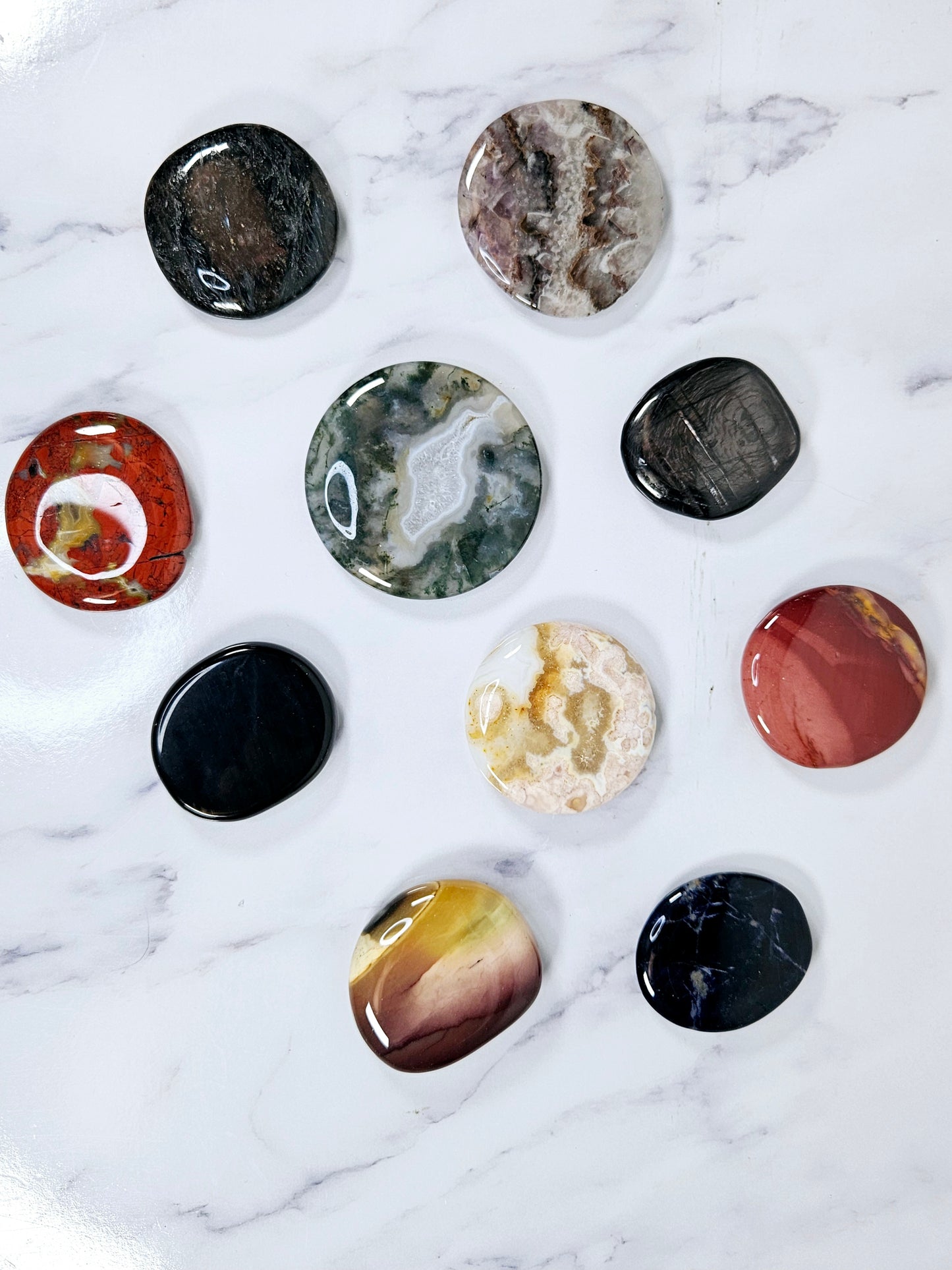 Flat Stones/Flat Palmstones (Intuitively Picked)