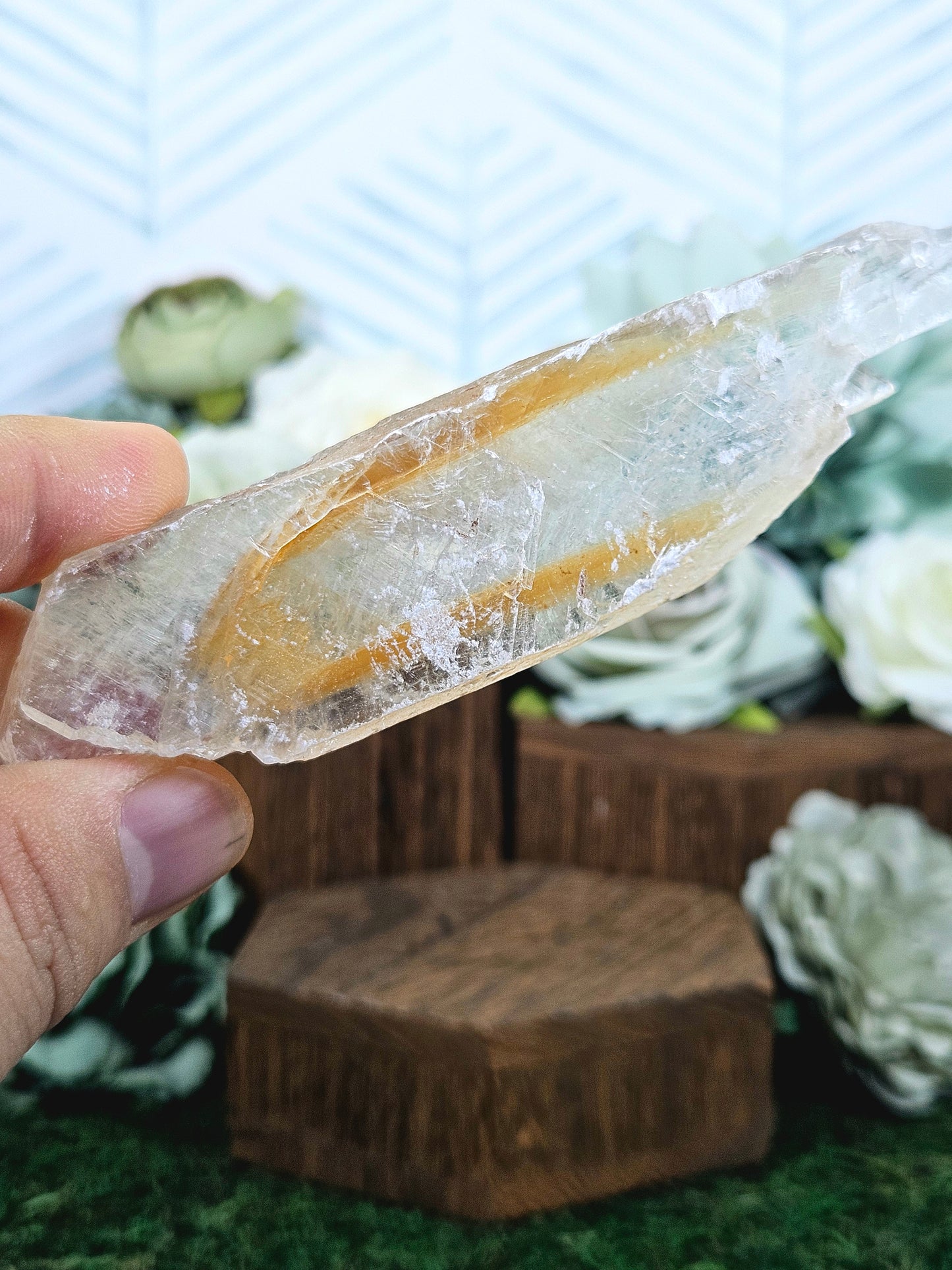 Golden Phantom Selenite