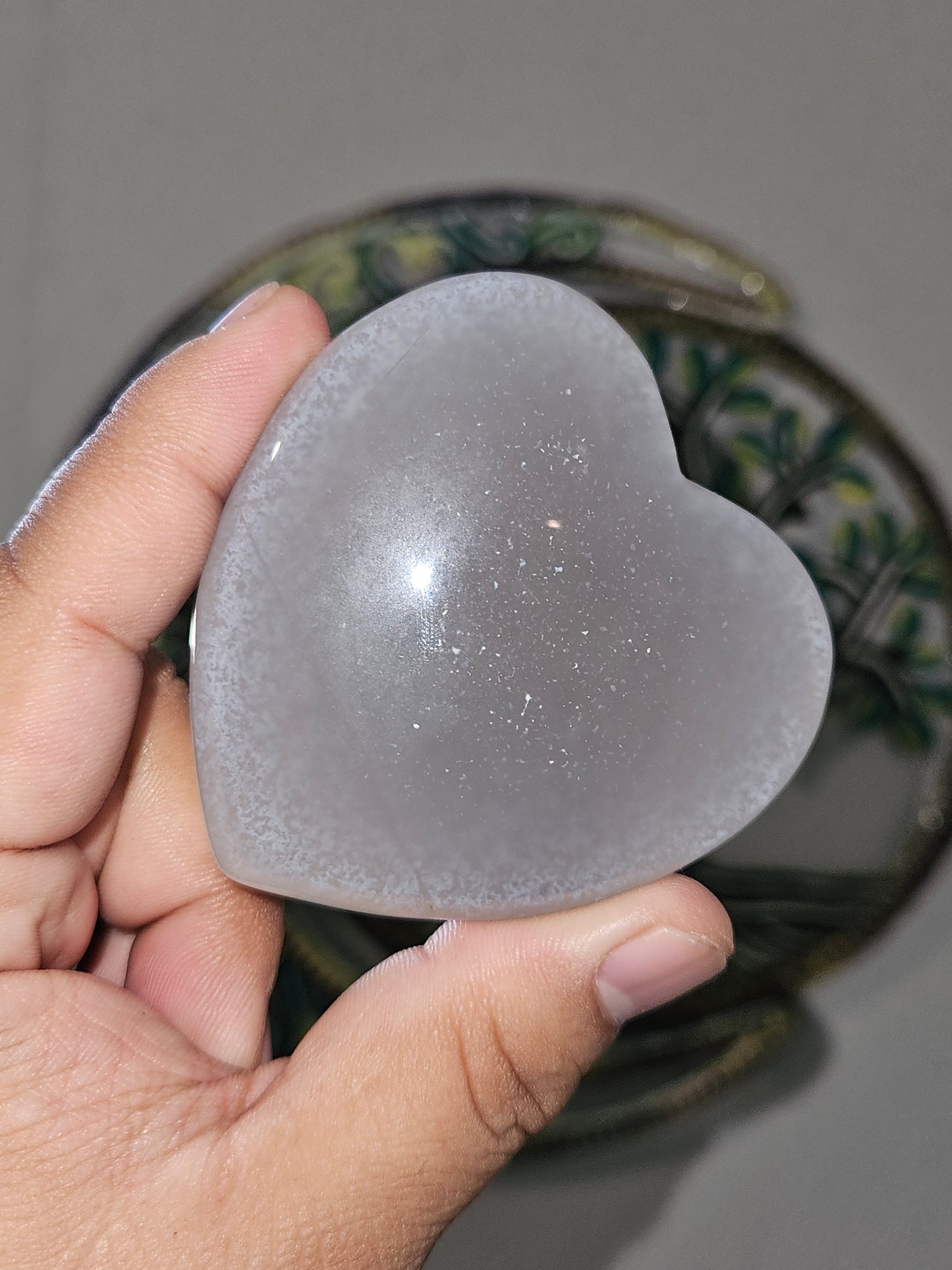 Druzy Agate Heart (You Pick)